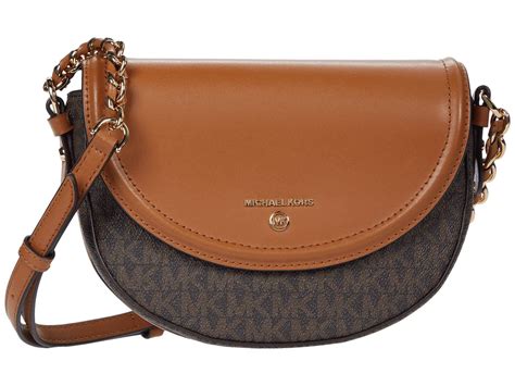 michael kors half dome leather crossbody|Michael Kors jet set charm.